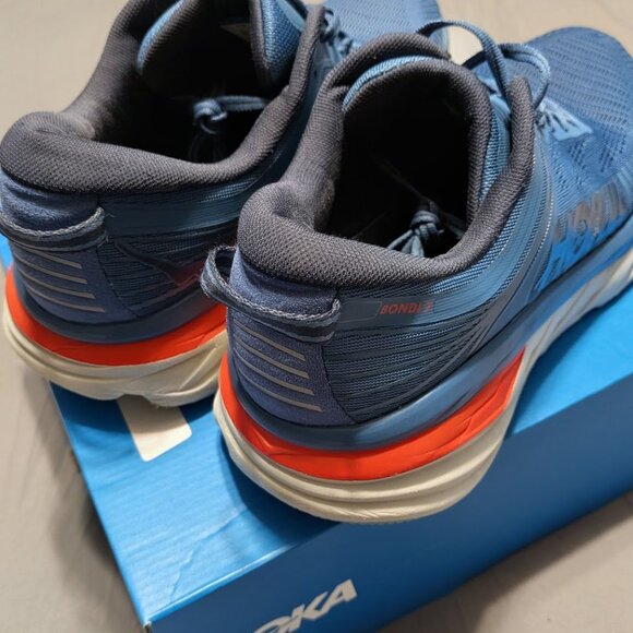 Hoka One One Bondi 7 Real Teal Outer Space Men\'s Size 12 Running Shoes main image 7